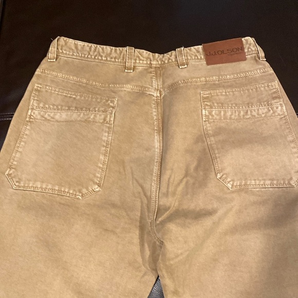 J.J. Olson Handmade Italian Rugged Khaki Pants. New and Unworn Condition. - Picture 8 of 11
